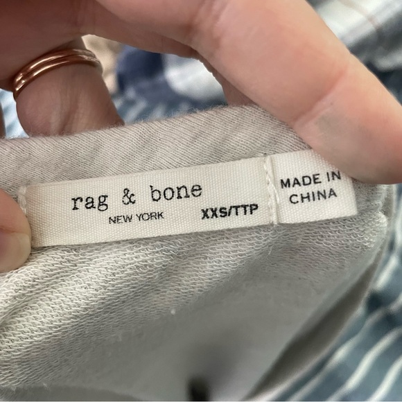 Rag and Bone Phoenix Vee Midi Dress - Picture 6 of 9